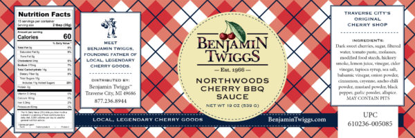 Northwoods Cherry BBQ Sauce - Image 3