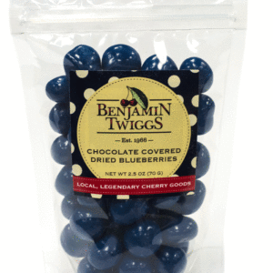 Chocolate Covered Dried Blueberries 8 oz