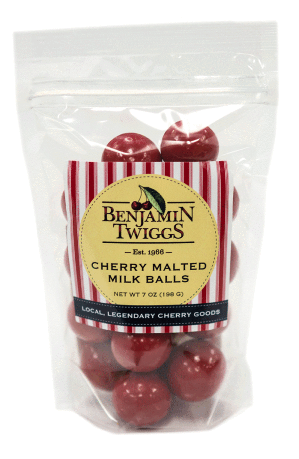 Cherry Malted Milk Balls