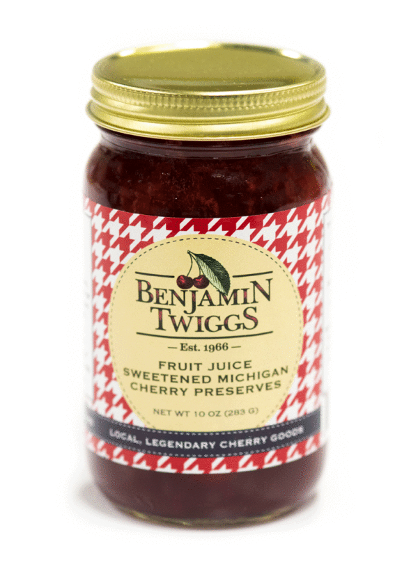 Cherry Preserves Fruit Juice Sweetened