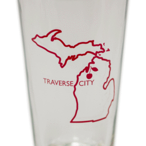 Traverse City Pint Glass
