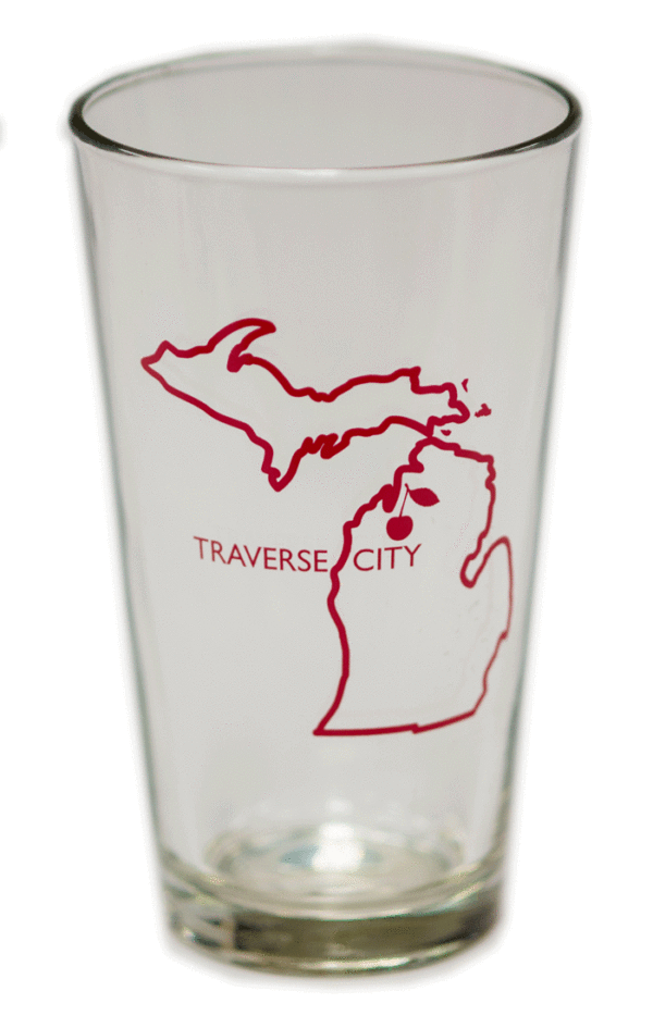 Traverse City Pint Glass