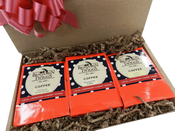Cherry Coffee Trio Gift Box