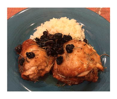 cherry rosemary chicken