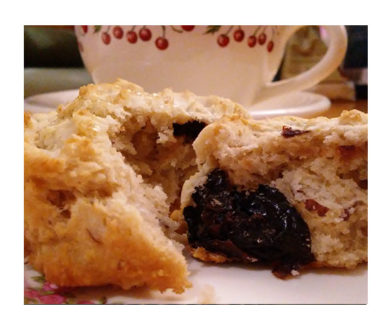 Cherry Almond Scone Recipe
