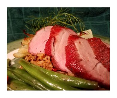 Black Cherry Marinade Pork