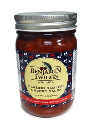 Blazing Red Hot Cherry Salsa