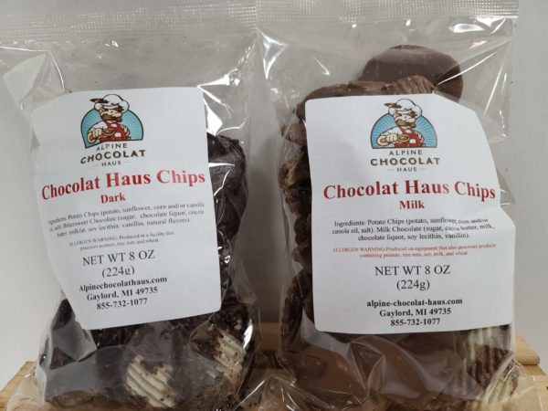Chocolate Covered Potato Chips