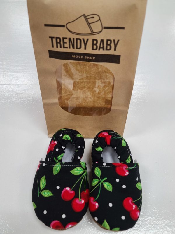 Cherry Baby Moccasins